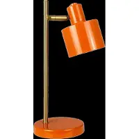 Dyberg Larsen Bordslampa Ocean Mini, dimbar, Gul / orange, Vardagsrum / matsal, Metall, Skandinavisk, Bordslampa