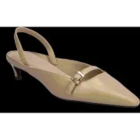 Tommy Hilfiger Leather Kitten Heel Slingbacks