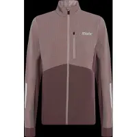 Swix Women's Pace Hybrid Full Zip Midlayer Light Plum/Plum