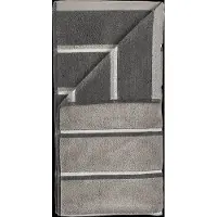 Zone Denmark Handduk - 100% bomull - Badhandduk 70x140 cm - Denmark Sauna - Randig Olive