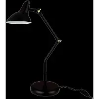 Dyberg Larsen Skrivbordslampa Vela, Svart, Vardagsrum / matsal, Metall, Skandinavisk, Bordslampa