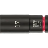 Wera 8790 B Impaktor Deep 05005558001 Ytter-sexkantig Hylsnyckelinsats 17 mm 17 mm 3/8