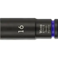Wera 8790 B Impaktor Deep 05005557001 Ytter-sexkantig Hylsnyckelinsats 16 mm 16 mm 3/8