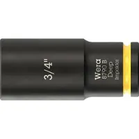 Wera 8790 B Impaktor Deep 05005572001 Ytter-sexkantig Hylsnyckelinsats 3/4 3/4 3/8