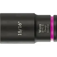 Wera 8790 B Impaktor Deep 05005575001 Ytter-sexkantig Hylsnyckelinsats Låsfunktion 15/16 15/16 3/8