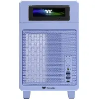 Thermaltake TR100 Hydrangea Blue Mini-Tower Datorchassi GAMER Babyblå Sidofönster