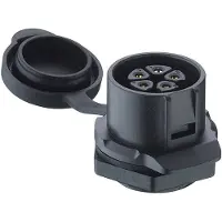 Lutronic 2620 02 T22 CB 100 Runt anslutningsdon Koppling inbyggnad Totalt antal poler: 2 1 st