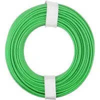Donau Elektronik 175-014 Flätad kabel LiY 1 x 0.75 mm² Grön 1 st