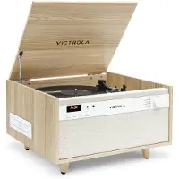 Victrola Century 6-in-1 Record Player Natural