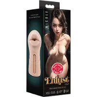Blush Enlust Nicole - vibrerande masturberingsmun - realistiskt utseende - naturfärg