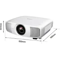 Epson EH-LS11000W - 3LCD-projektor - 2500 lumen (vit) - 2500 lumen (färg) - 4K - 16:9 - 4K - LAN - vit