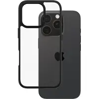 PanzerGlass CARE by - Baksidesskydd för mobiltelefon - flaggskepp - MagSafe-kompatibilitet - polykarbonat, termoplastisk polyuretan (TPU) - svart - för Apple iPhone 16 Pro
