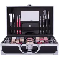 2K Fabulous Beauty Train Case Black