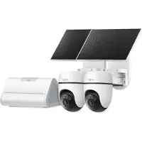 TP-LINK Tapo HB112 - Solar Cam 2K Pan/Tilt (2-Cam Kit) + H500