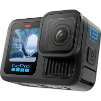 GoPro HERO13 Black Actionkamera 5.3K, 4K, 2.7K, Full-HD, Bluetooth, Dubbel display, Touch-Screen, Dammtät, vattentät, WLAN, Tidsförskjutning;,