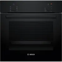 Bosch Serie | 2 HBF010BA1 - Ugn - inbyggd - fördjupning - bredd: 56 cm - djup: 55 cm - höjd: 57.5 cm - Klass A - svart