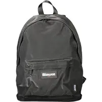 Blauer Svart Polyester Herrryggsäck
