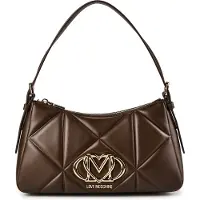 Love Moschino Brun Handväska av Polyeten
