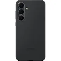 Samsung EF-PS731 - Baksidesskydd för mobiltelefon - silikon, termoplastisk polyuretan (TPU), plast - svart - för Galaxy S25 FE