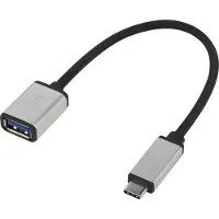 Renkforce USB 3.0 Adapter [1x USB-C hane - 1x USB 3.2 Gen 1 A hona (USB 3.0)] RF-USBA-MS-01 kabelstrumpa