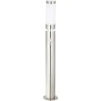 Brilliant G46799/82 Bole Utomhusmarkbelysning med rörelsedetektor Lågenergilampa, LED E27, LED fast installerad 60.84 W Rostfritt stål