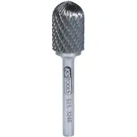Ks Tools 515.3246 Frässtift HM Spetskula Längd 70 mm Mått - Diameter Ø 6 mm Effektiv längd 40 mm Skaft-Ø 6.0 mm