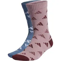 Adidas Strumpor - Grafik Sport - 2-pack - Blue/Mauve - - 43/45 - Strumpor