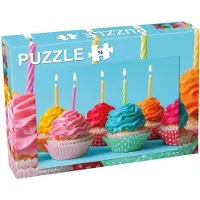 Tactic Pussel - CupCake - 56 Delar - - One Size - Pussel