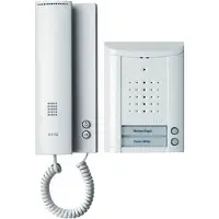 Ritto Entravox Porttelefon Sladd Komplett-set 2 Familjshus Vit