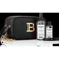 Balmain ACCESSORIES Signature Bag (Leave in, Argan Elixir, Barrette Medium Black) 18k