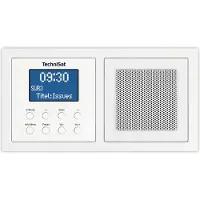 Technisat Inbyggnadsradio UP 1 DAB+, FM Vit