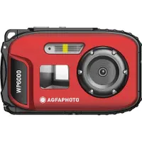 Agfa AGFAPHOTO Digital Camera WP6000 18MP Red HD