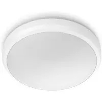 Philips Doris taklampa 6 W, Vit, IP54, Trädgård, Terass, I, Modern, Trädgård, Terass