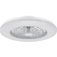 Philips Amigo Takfläkt 20 W, 42 W (Ø x H) 490 mm x 137 mm Glittereffekt med belysning, Dimbar