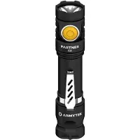 ArmyTek Partner C2 Magnet USB Warm F07802W LED Ficklampa med bältesclip, med hölster Uppladdningsbara batteri 1020 lm 118 g