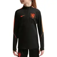 Nike Holland Träningströja Dri-FIT Strike Drill - Svart/Orange Barn - , storlek M: 137-147 cm