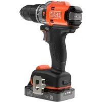 Black & Decker Skruvdragare/borr BLD683D1XK-QW; 18 V; 50 Nm; 1x2,0 Ah batt.