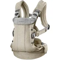 BabyBjörn Harmony 3D mesh bärsele, grå/beige
