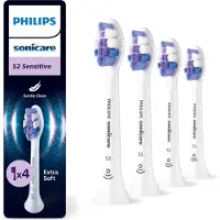 Philips Sonicare S2 Sensitive tandborsthuvuden - Vita - 4-pack