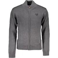Gianmarco Venturi Grigio Bomull Herr Cardigan