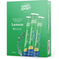 Hart-Sport -Sport Magnesium + B6 Effervescent Tablet, Lemon, 3 x 20 tbl