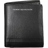 Tommy Hilfiger Svart Läderplånbok