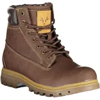 Carrera Herrbruna läderkängor Ca25503