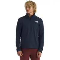 The North Face Herr Cedar Trail Grid Fleece Quarter Zip Jacka - Mjuk Fleecejacka, Förstärkt Kant