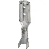 Phoenix Contact 3240152 Flatstifthylsa Anslutningsbredd: 2.8 mm Anslutningstjocklek: 0.5 mm 180 ° Oisolerad Metall 100 st