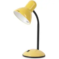 Avide Basic bordslampa Simple gul flexibel svanhals