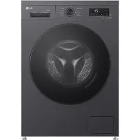 LG 9 kg / 5 kg Kombinerad tvätt/tork(Middle Black) - Steam, Energiklass A/E, 6 Motion DD, Smart Diagnosis med Wi-Fi - W4X1095NMB