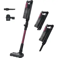 Hoover HF310HX 011, Skaftdammsugare, Utan påse, Magenta, 0,7 l, Torr, HEPA