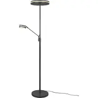 TRIO Franklin LED Golvlampa uplight Antracit