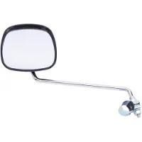 Busch&Muller Bumm Rectangular Universal Right/left Rearview Svart